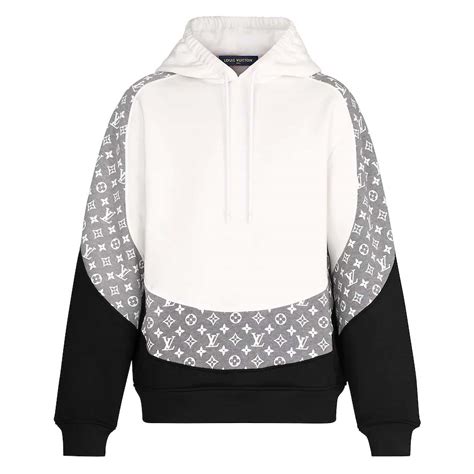 lv hoodie grey|louis vuitton grey hoodie.